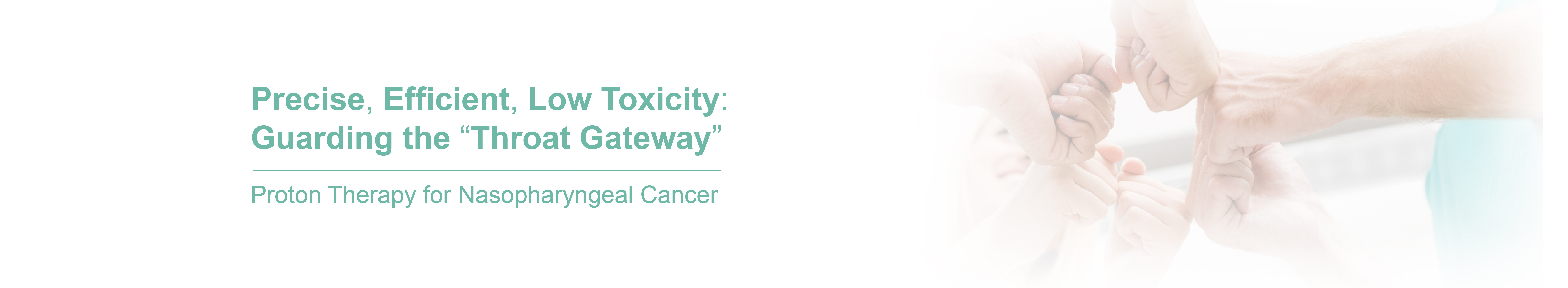 Man with comforting smile hugging a person